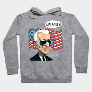 Cartoon Biden Malarkey! Hoodie